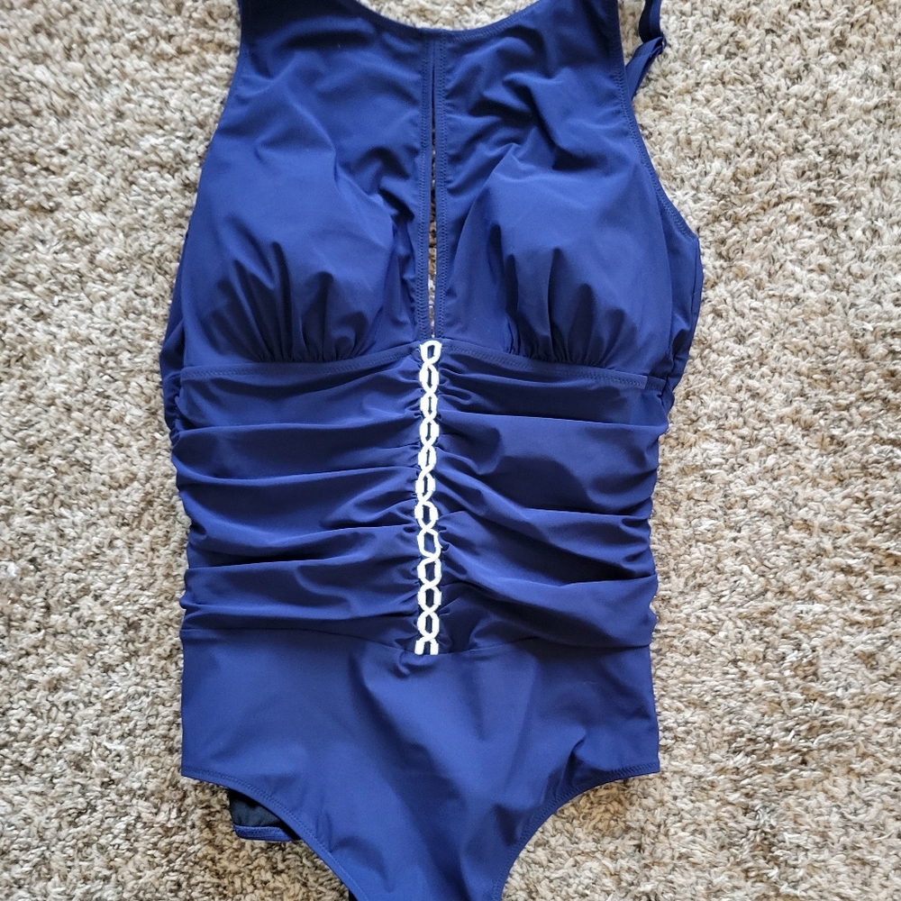 Navy Gottex Swimsuit